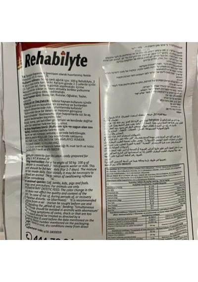 Royal Rehabilyte 100 Gr Buzağı ve Kuzu Ishal Kesici Toz