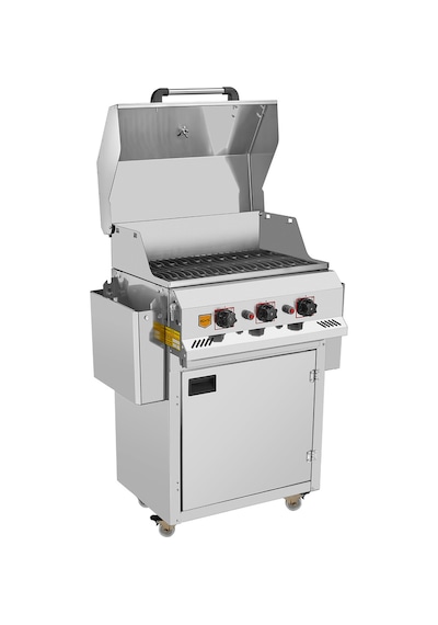 Tüplü Lpg Profesyonel Bahçe Teras Tipi Döküm Barbekü - R134