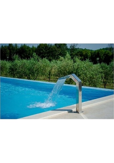 DEKOR HAVUZ 500x1000 mm STANDART PASLANMAZ HAVUZ ŞELALE AISI 316
