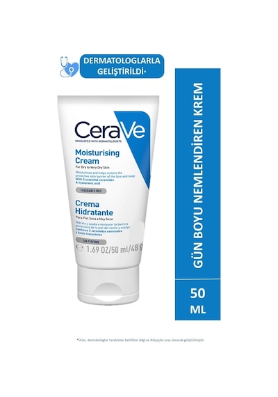 Cerave Nemlendirici Krem Kuru ve Çok Kuru Ciltler 50 ML