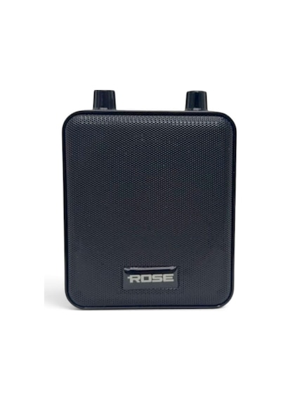 Rose Nova Hp-505k Taşınabilir Şarjlı Mini Rehber Amfisi Kablolu Headset Mikrofonlu