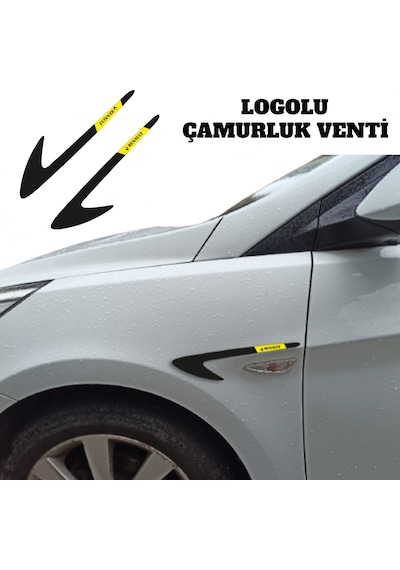 Renault Grubu İle Uyumlu Pleksi Çamurluk Venti Parlak Siyah Sağ - Sol Takım