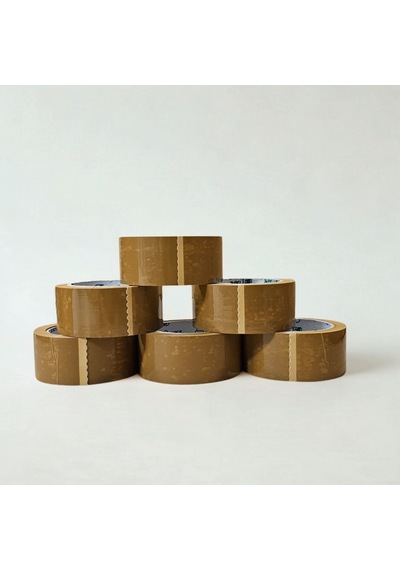 45mm Kahve Rengi Koli Bandı - Hotmelt - Extra Güçlü Yapışma 1