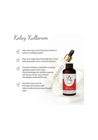 Alze Kimya Gül Esansı 20 ML