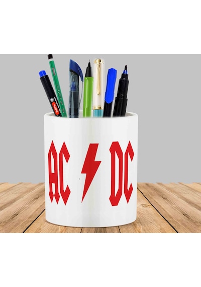 Ac Dc Kaktüs Sukulent Saksı Kalemlik