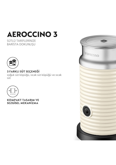 Nespresso Aeroccino 3 Süt Köpürtücü