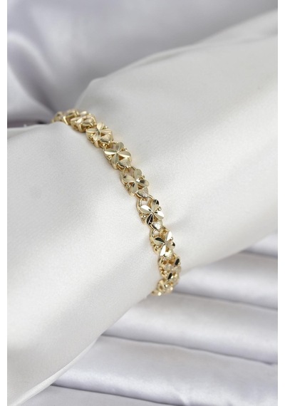 Xuping Kelebek Model Gold Renk Kadın Bileklik - Çok Renkli