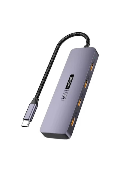 Coofbe Usb 3.2 Gen 2 Hub 10gbps 4in1 Type-c Çoğaltıcı Adaptör Usb-c Çoğaltıcı Hub Örgü Kabo Tak Kullan