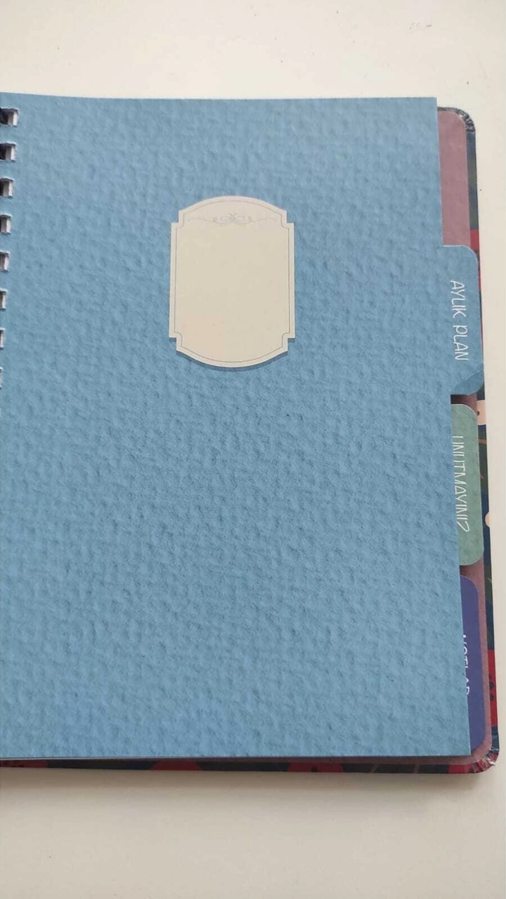 Günlük Haftalık Planlayıcı Defter Diğer