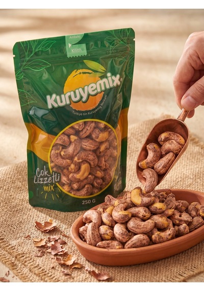 İri Zarlı Kaju - Doğal, Çıtır Ve Taze Lezzet 500g 500 G