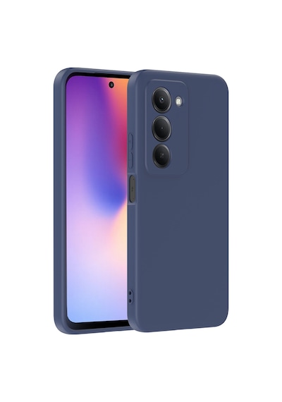 Zore Redmi 15 Kılıf Nvth Mara Lansman Kapak - Koyu Mor