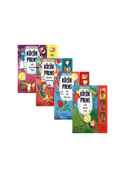Küçük Prens Sesli Kitap Seti 4 Kitap