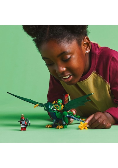 LEGO® NINJAGO® Lloyd’un Yeşil Orman Ejderhası 71829 - 6 Yaş ve Üzeri Çocuklar için 2 Minifigürlü Yaratıcı Oyuncak Yapım Seti (128 Parça) LEGO® NINJAGO® Lloyd’un Yeşil Orman Ejderhası 71829 - 6 Yaş ve Üzeri Çocuklar için 2 Minifigürlü Yaratıcı Oyuncak Yapım Seti (128 Parça)