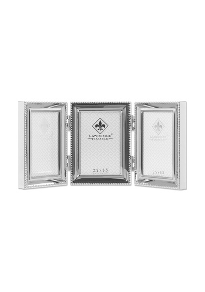 Lexroo Lawrence Metal Çerçeve, 2,5 X 3,5 Cm, 3 Adet, Gümüş Rengi