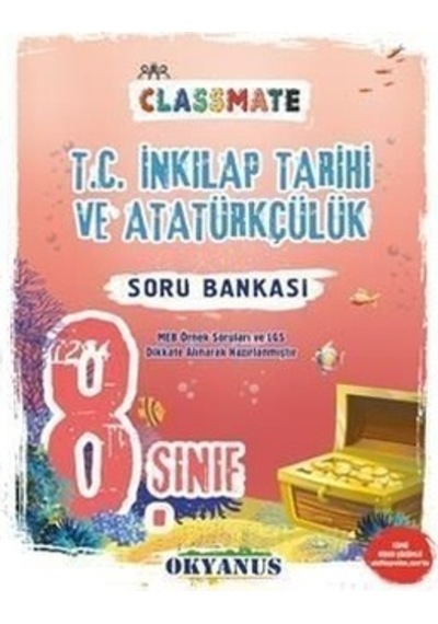 Okyanus 8. Sınıf Classmate Inkılap Tarihi Soru Bankası