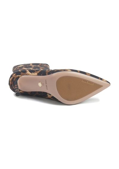 Nine West Justıce 5pr Leopar Kadın Topuklu Bot 000000000102012351 Kahverengi