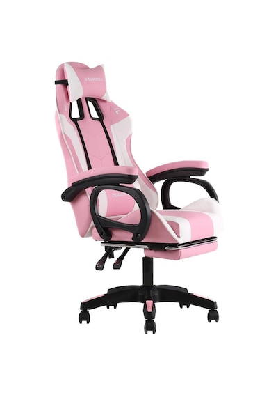 Fashcolle Dynamic Pink Masajlı Oyuncu Koltuğu Pembe