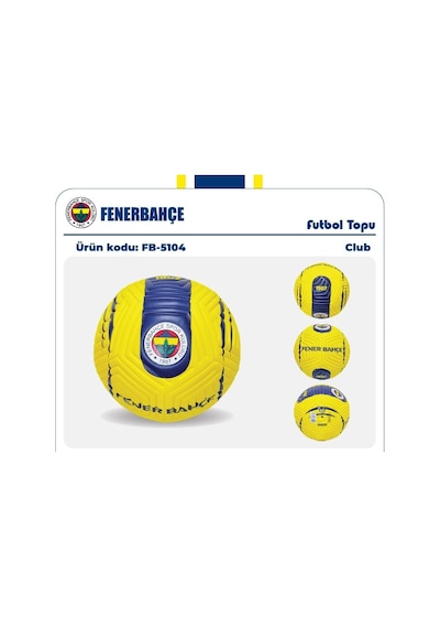 Fb-5104 Fenerbahçe Futbol Topu Club-cnt Sarı
