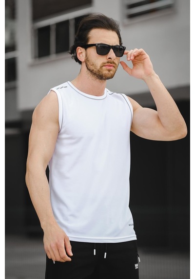 Mozi Mikro Polyester Slim Fit Performans Antrenman Sporcu Erkek Atlet 001