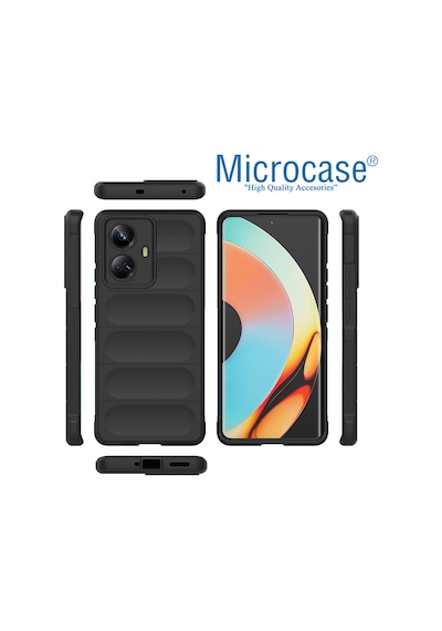 Microcase Realme 10 Pro Plus Miami Serisi Silikon Kılıf - Al3420