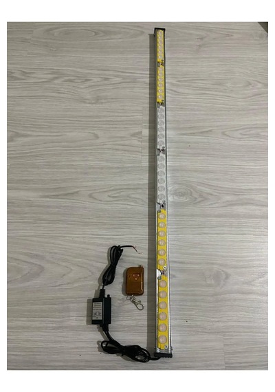 Led Çakar Lamba Sarı-beyaz 85 Cm Mercekli