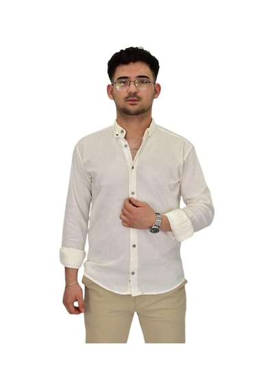 Erkek Spor Gömlek Regular Fit 9630 Bgl-st04413 Ekru Erkek Spor Gömlek Regular Fit 9630 Bgl-st04413 Ekru