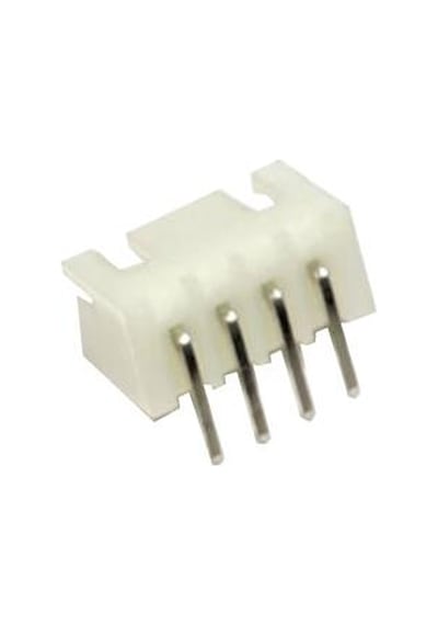 4 Pin JST-XH 2.54 Tunik Konnektör Erkek 90°
