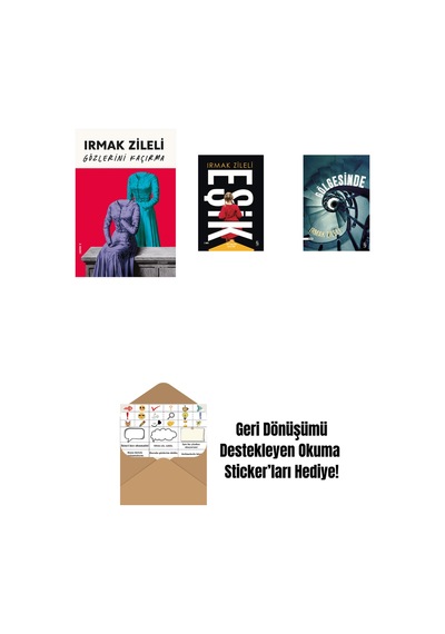 Gözlerini Kaçırma + Eşik + Gölgesinde + Okuma Sticker'ları