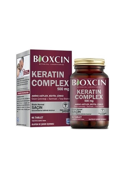 Bioxcin Keratin Complex 500 MG 60 Tablet