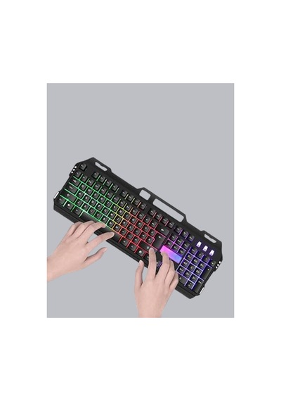 Astraltech Profesyonel Oyuncu Klavye Mouse Seti Rgb Işıklı, Türkçe Q, Dpı Ayarlı, Dayanıklı Gövde