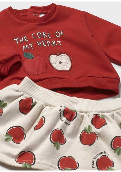 Mayoral Newborn Kız Bebek 2li Örme Takım Kırmızı Kırmızı