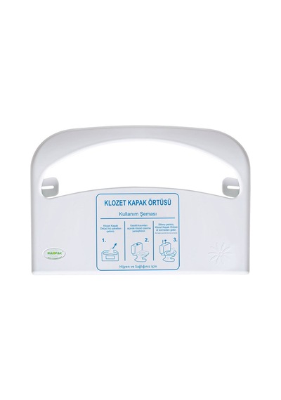Rulopak Klozet Kapak Örtüsü Dispenseri-Beyaz