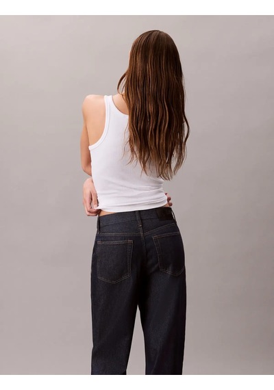 Calvin Klein Tencel Ultra Hıgh Wı, 34a Lacivert Kadın Kot Pantolon