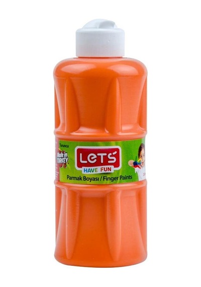 Lets Parmak Boyası 250 Ml Turuncu L 5603