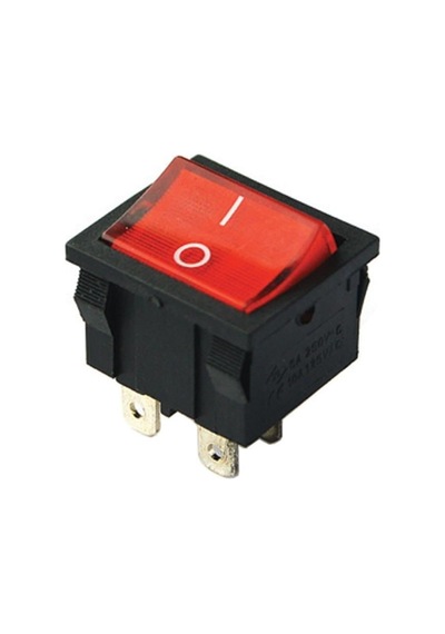Orta Boy Işıklı Anahtar On-off 4 Pin Ic-126 -177716