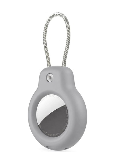 Superlock Serisi Kilitli Kılıf Ve Darbelere Karşı Ultra Güçlü Koruyucu Anahtarlık Gri