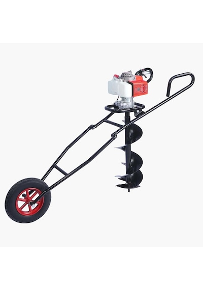 Solax AG65D Arabalı Toprak Burgu Makinesi