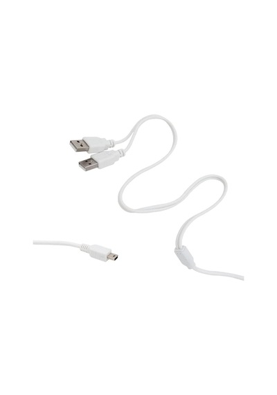 Usb 2.0 Dual Erkek - Mini Usb 5 Pin Kablo 1.5 Metre