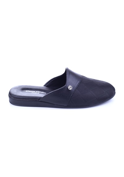 Pierre Cardin Pc-55366 Erkek Kışlık Ev & Halı & Bohça Terliği Siyah