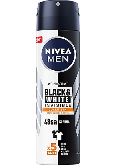 4 Adet Nivea Deodorant Black&white Ultimate Impact Erkek 150 Ml