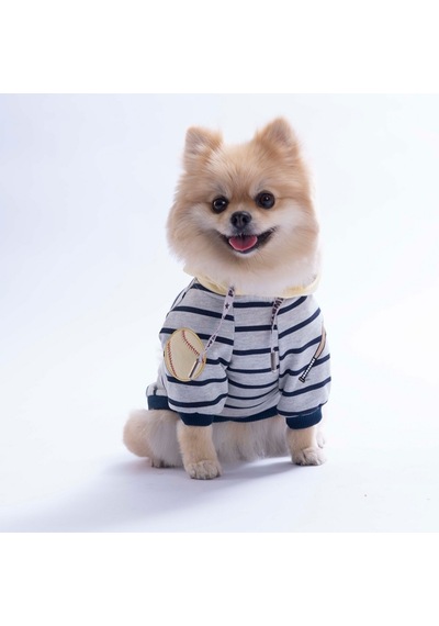 Sarı Seattle Pitch Köpek Hoodie Köpek Sweat Köpek Kıyafeti Kedi Kıyafeti