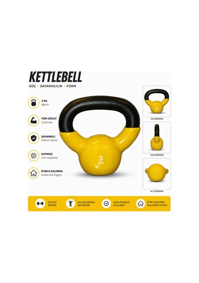 Voltrike Avs Kettlebell 3kg
