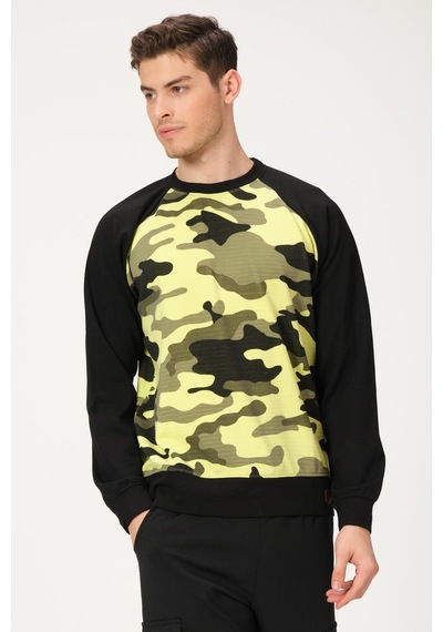 Alexander Gardi Alexandergardı Kamuflaj Desenli Sweatshirt Un-14591 001 Alexander Gardi Alexandergardı Kamuflaj Desenli Sweatshirt Un-14591 001