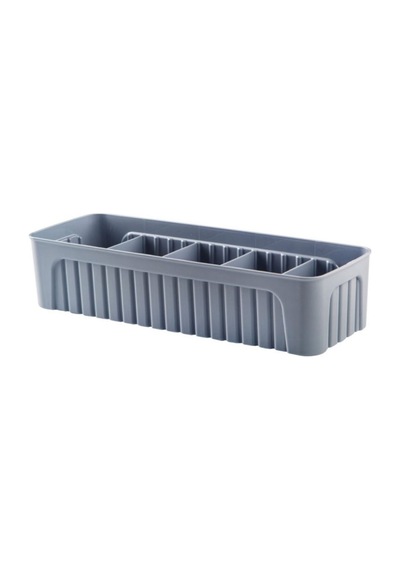 Gri Bölmeli Düzenleyici 1 No 422-1, Düzen Ve Organize Sağlar Gri