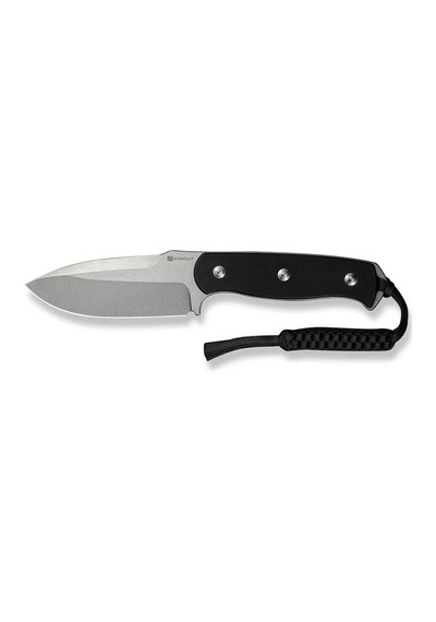 Sencut Toxodon Fixed Blade Knife G10 Black Handle Kamp Bıçak Siyah