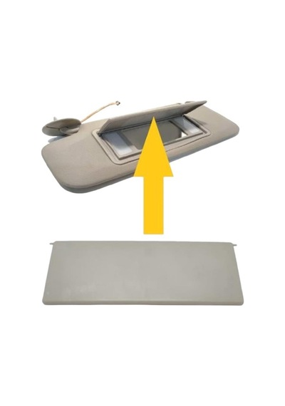 Opel İnsignia Sağ Sol Güneşlik Ayna Kapağı Bej 1437222