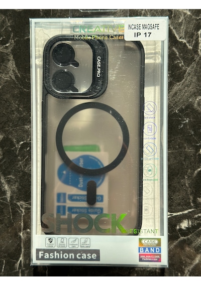 Apple Uyumlu iPhone 17 Kılıfı, Kaliteli Kamera Lens Koruyucu Dahil, Magsafe Darbe Dayanaklı, 3 Renk Siyah Apple Uyumlu iPhone 17 Kılıfı, Kaliteli Kamera Lens Koruyucu Dahil, Magsafe Darbe Dayanaklı, 3 Renk Siyah
