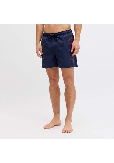 Jack & Jones Jack&jones Maui Wave Logo Regular Erkek Lacivert Mayo