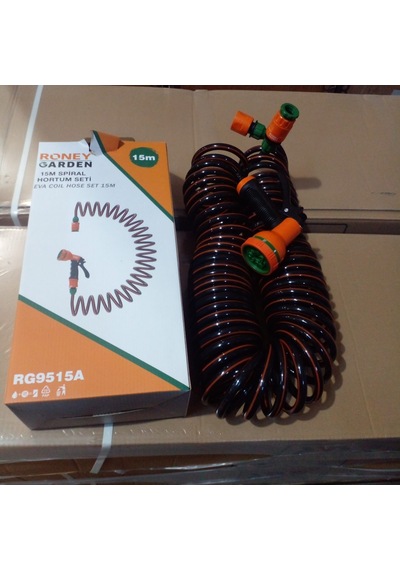 Roney Garden Spiral Hortum Seti 15mt