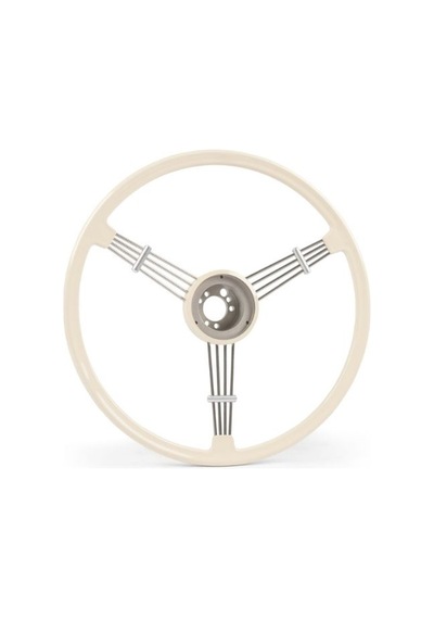 Flat 4 Ivory Banjo Direksiyon Klasik Vw - Porsche Retro Steering Wheel Direksiyon Simidi Beyaz